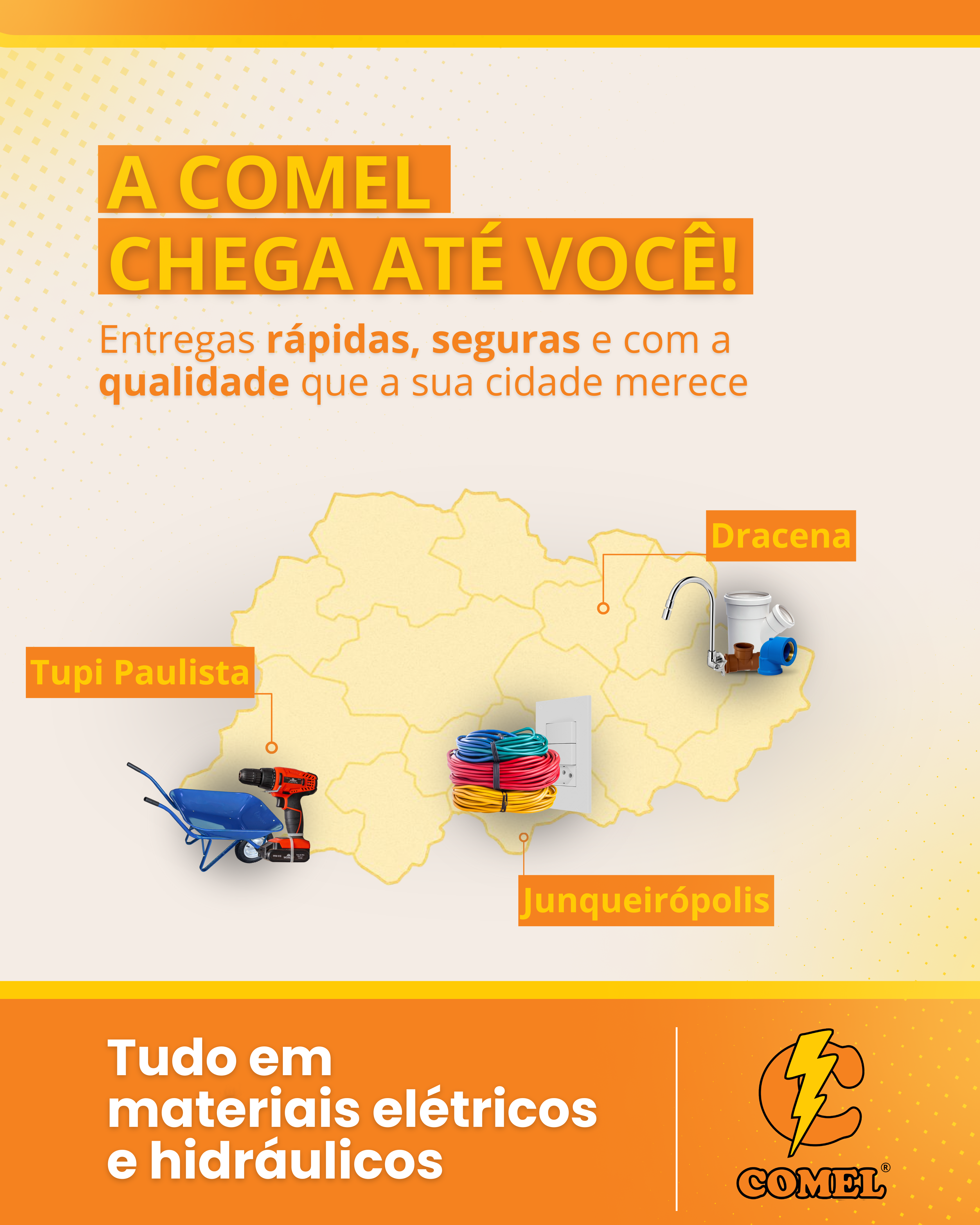 Região de atendimento: Dracena e Tupi Paulista