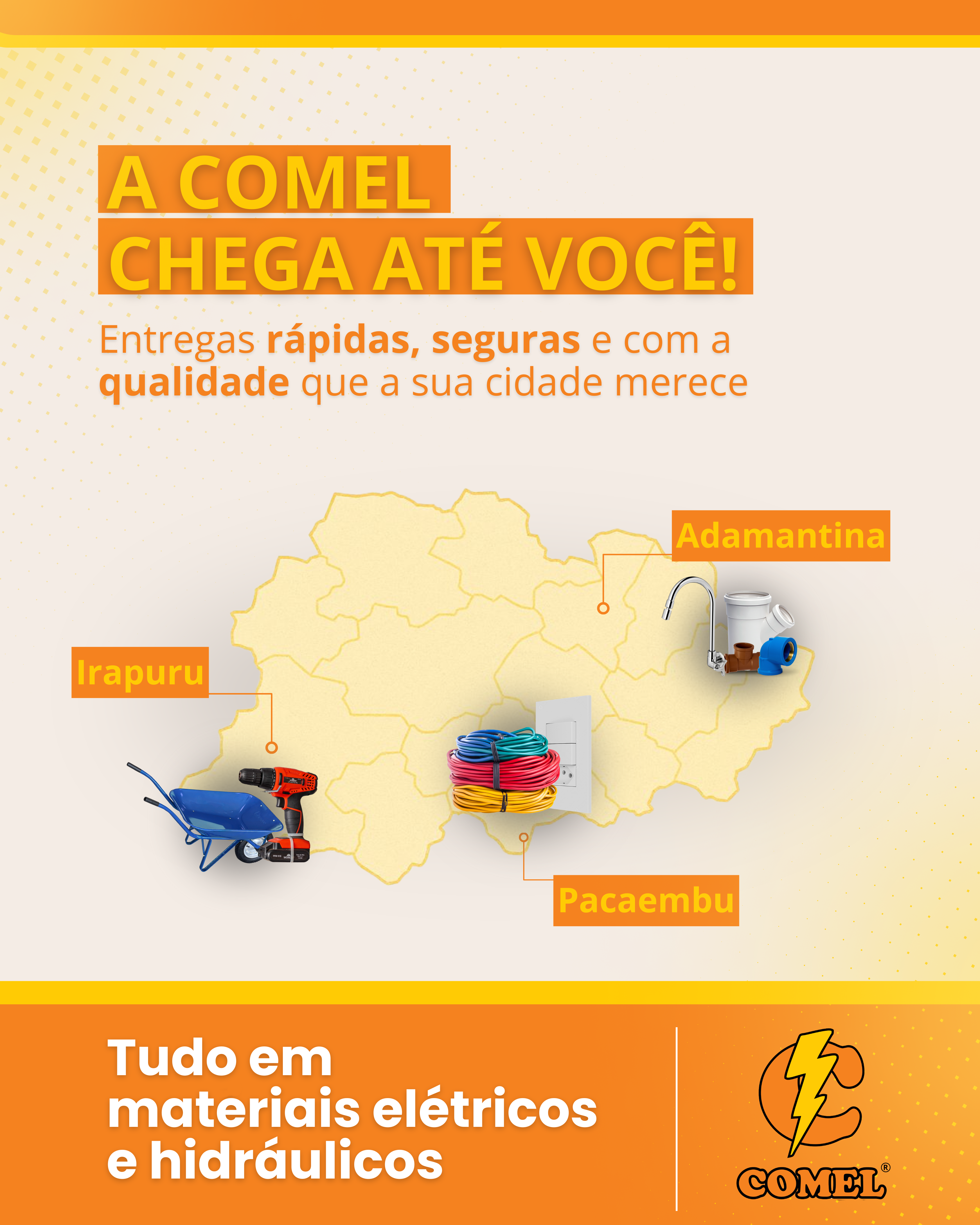 Região de atendimento: Adamantina e Pacaembu