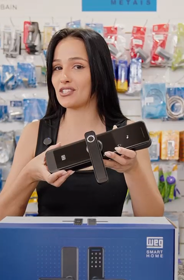 Fechadura digital Weg Smart Home